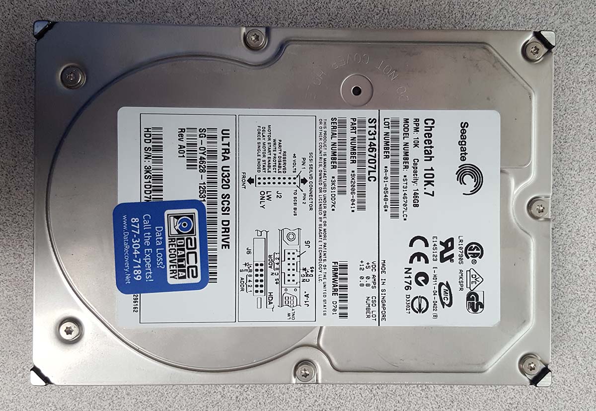 Hard Drive Recovery ST3146707LC