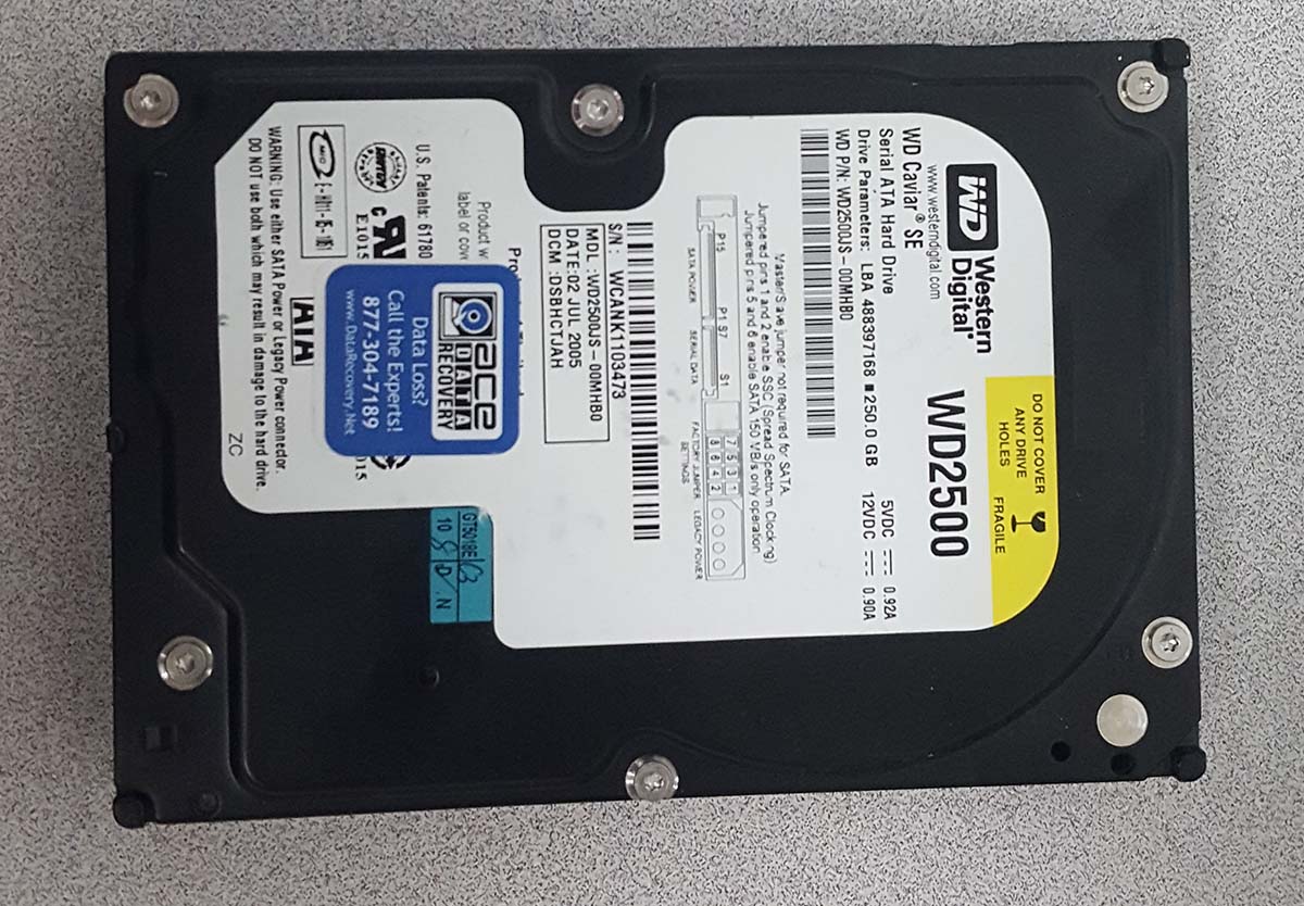 Hard Drive Recovery Western Digital