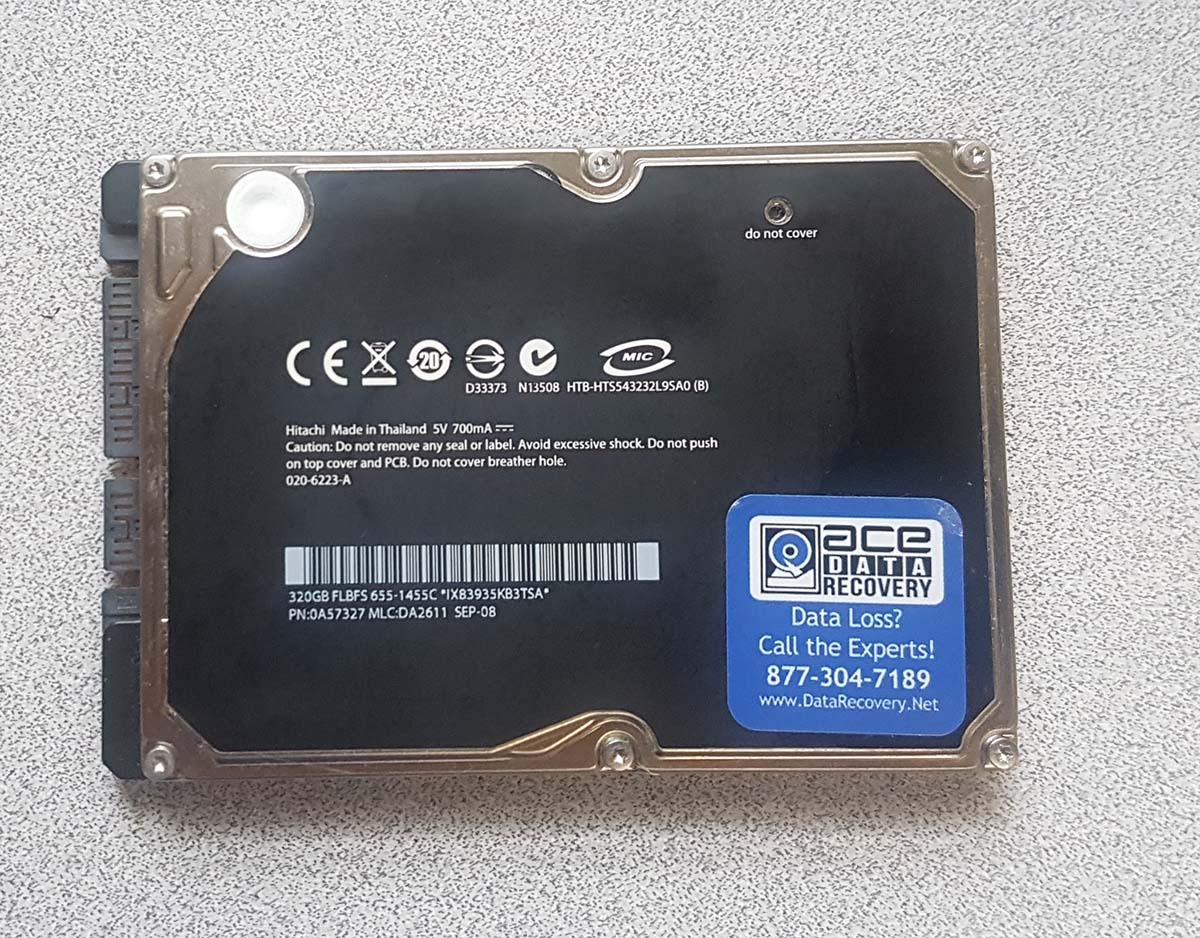 Hard Drive Recovery HTS543232L9SAO