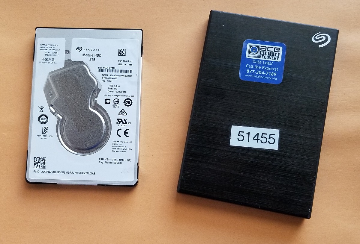 Hard Drive Recovery Seagate SRD0VN2 Expansion