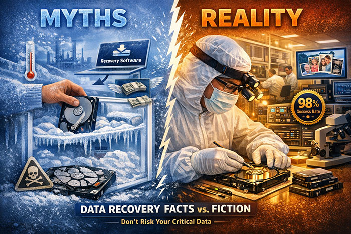 Data recovery myths vs reality