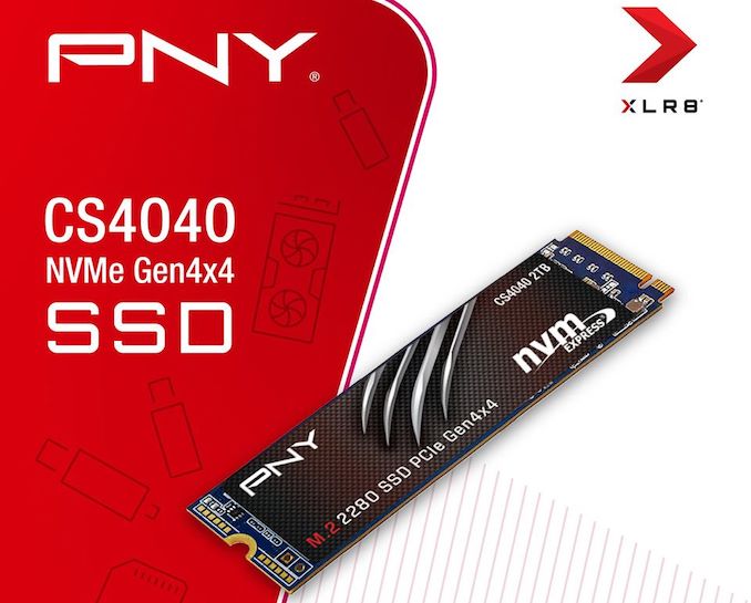 PNY XLR NVMe Gen 4x4 M.2 SSD