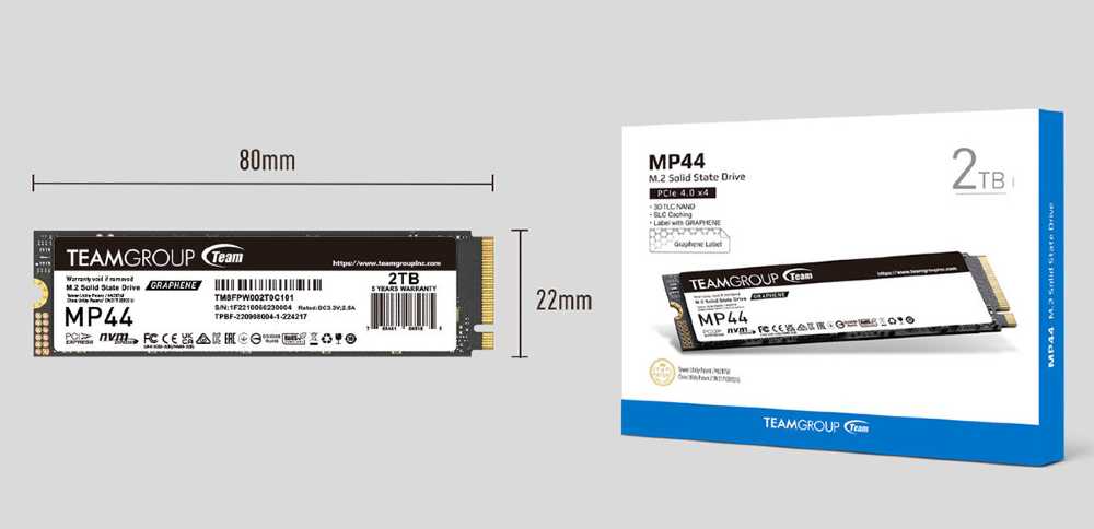 The TeamGroup MP44 SSD - one of the best PCIe Gen4 x4 M.2 SSDs on the  market right now