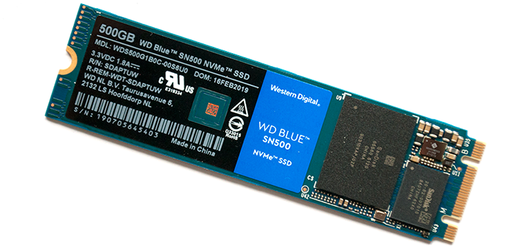 WD Blue SN500 NVMe SSD